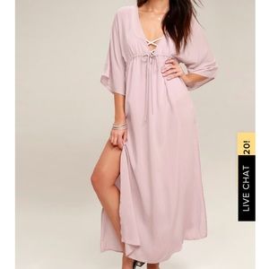Lulus seas the opportunity maxi coverup